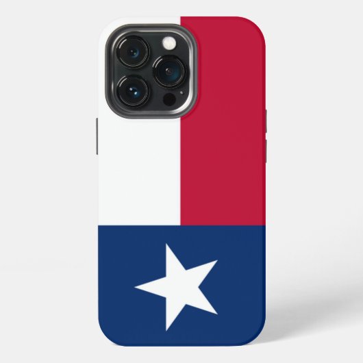 Texas Vlag iPhone Hoesje (Achterkant)