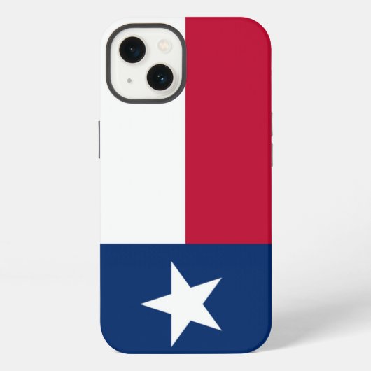 Texas Vlag iPhone Hoesje (Achterkant)