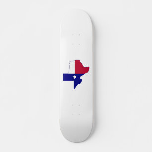 Texas Vlag Kaart Skateboard