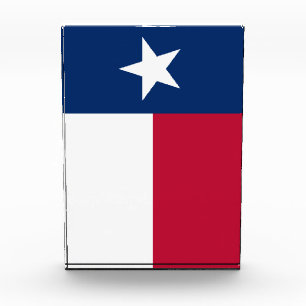 Texas Vlag: Langhoorns, de Texaanse Lone Star-staa Fotoblokken