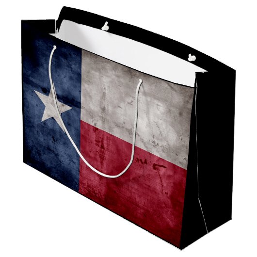  Texas-vlag Large Cadeauzakje (Achterkant Gekanteld)
