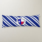 Texas vlag lichaamskussen (Achterkant)