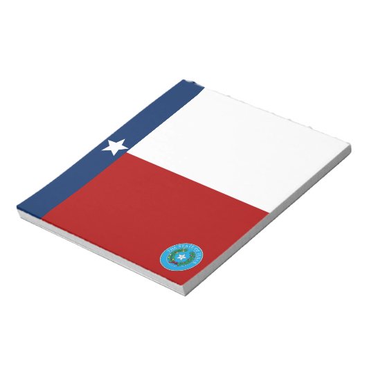 Texas vlag notitieblok (Gedraaid)
