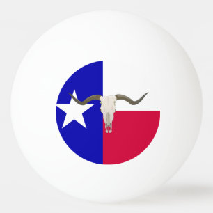 Texas vlag pingpongballen