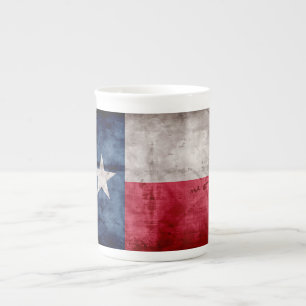 Texas-vlag Porselein Kop