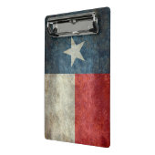 Texas vlag retro stijl klembord mini klembord (Angled2)