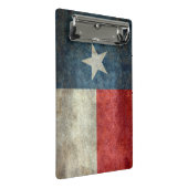 Texas vlag retro stijl klembord mini klembord (Schuin)