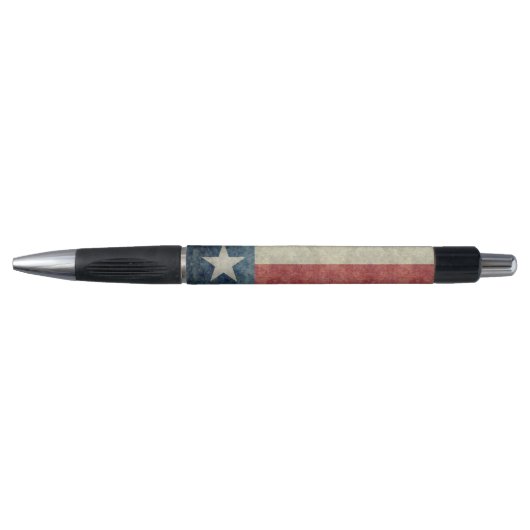 Texas vlag  retro stijl Pen (Voorkant)