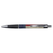 Texas vlag  retro stijl Pen (Achterkant)