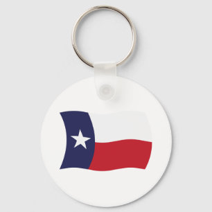 Texas Vlag Sleutelhanger