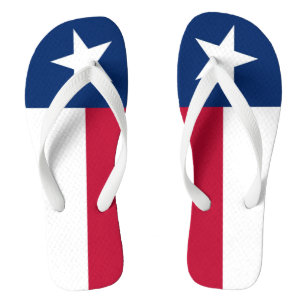 Texas vlag teenslippers
