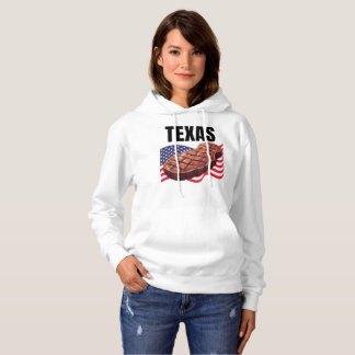 Texas Vrouwen Hooded Sweatshirt