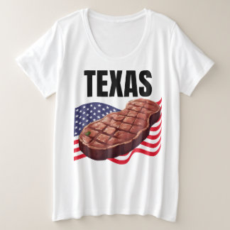 Texas Vrouwen Plus Maat T-shirt