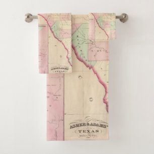 Texas W-gedeelte Bad Handdoek