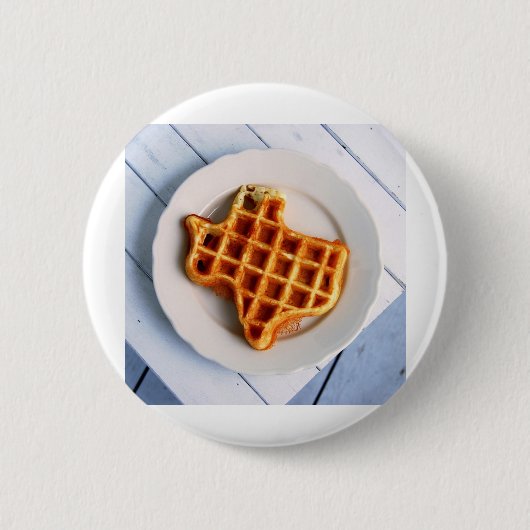 Texas Waffle Ronde Button 5,7 Cm (Voorkant)