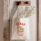 Texas Wedding Welcome Bag, State Love Tote Bag