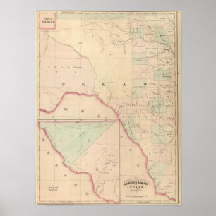 Texas, Western gedeelte Poster