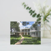 Texas White House, Lyndon B. Johnson Carte postale (Debout devant)