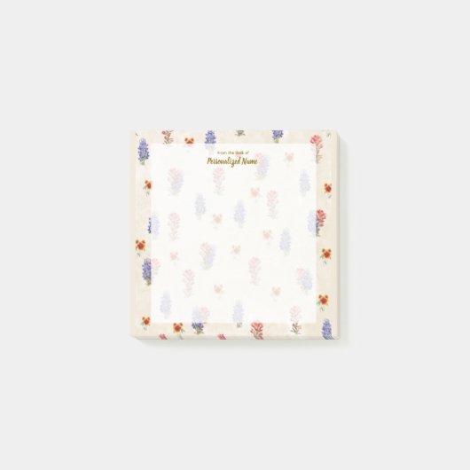 Texas Wild Flowers Post-it® Notes (Voorkant)