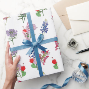 Texas Wildflower Cadeaupapier