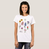 Texas Wildflower T-shirt (Voorkant volledig)