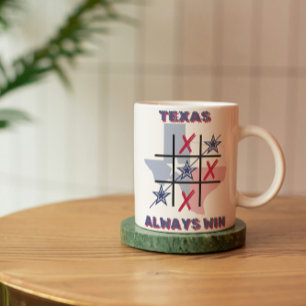 texas xo-Mok Tweekleurige Koffiemok