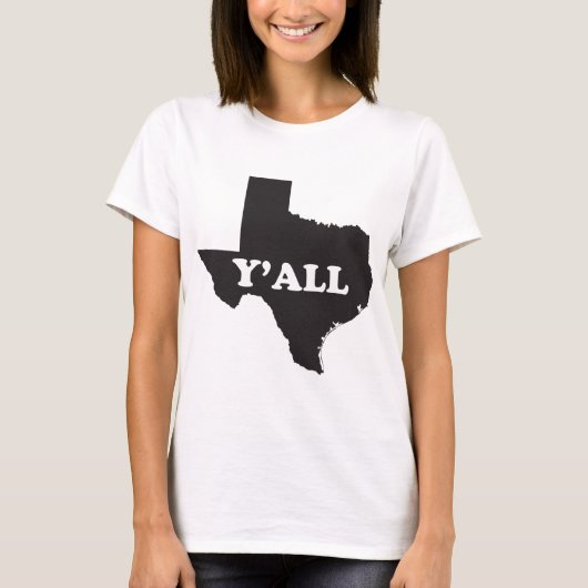 Texas Yall T-shirt (Voorkant)