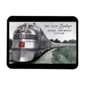 Texas Zephyr Train  Magneet (Horizontaal)