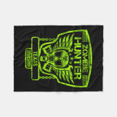 Texas Zombie Hunter Fleece Deken (Voorkant (Horizontaal))
