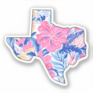 Texas - Zomer Sticker - Lilly Inspired
