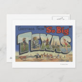 TexasLarge Letter-scènes 2 Briefkaart (Voorkant / Achterkant)