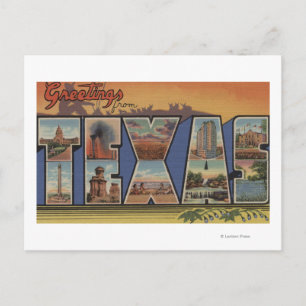 TexasLarge Letter Scenes 3 Briefkaart