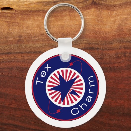 Texcharm-sleutelhanger Sleutelhanger (Achterkant)