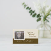 Texel Sheep visitekaartje (Staand voorkant)