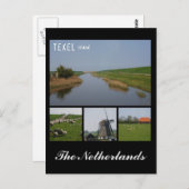 Texeleiland Briefkaart (Voorkant / Achterkant)