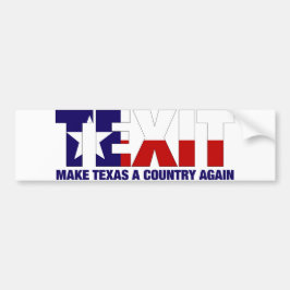 Texit Bumpersticker