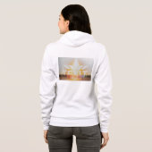 TeXit Coin Canvas Rits Hoodie (Achterkant volledig)