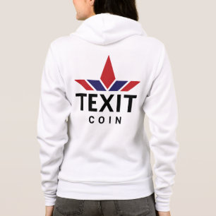 TeXit Coin Canvas Rits Hoodie
