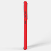 TeXit Coin Samsung Red QR Code met logo Galaxy Hoesje (Rechterkant)