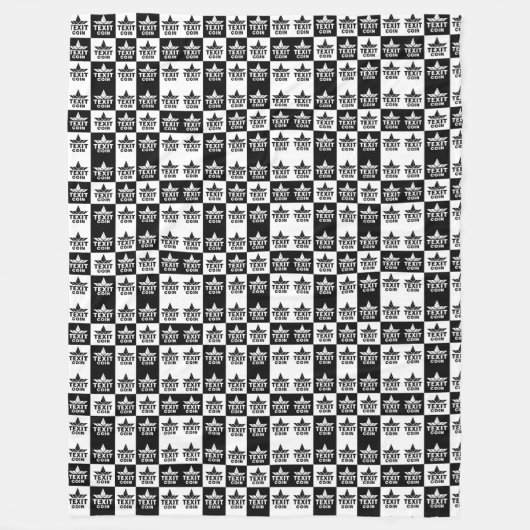 TexitCoin Grote Fleece (Voorkant)