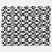 TexitCoin Grote Fleece Deken (Voorkant (Horizontaal))