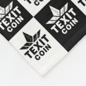TexitCoin Grote Fleece Deken (Hoek)