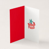  TEXMAS kerst Kaart (Binnen)