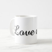 Text Design Mug (Devant gauche)