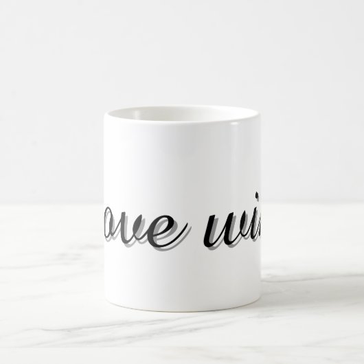 Text Design Mug (Centre)