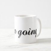 Text Design Mug (Devant droit)