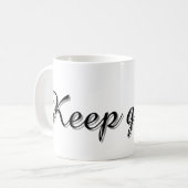 Text Design Mug (Devant gauche)