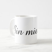 Text Design Mug (Devant gauche)