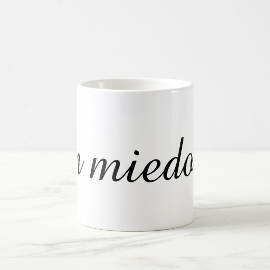 Text Design Mug (Centre)