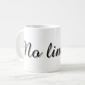 Text Design Mug (Devant gauche)